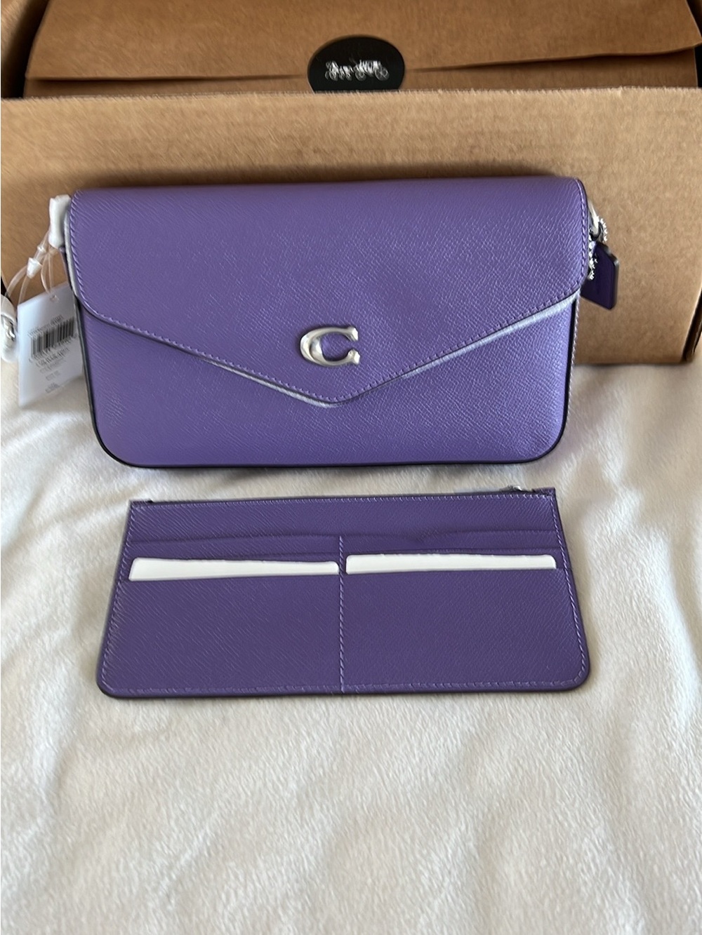 🎉Host Pick🎉Coach Wyn Crossbody or Shoulder Washed Plum